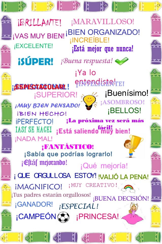 Frases motivacionales para niños